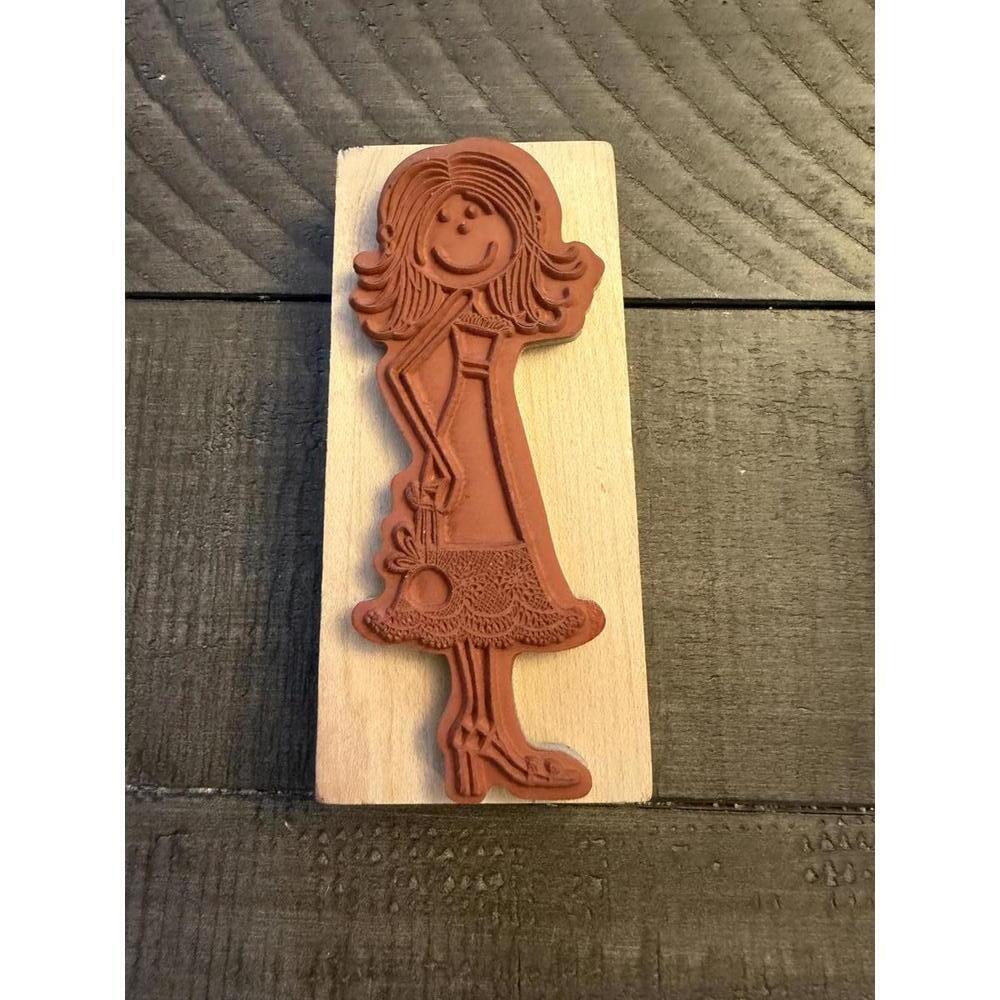 Penny Black Ginger 2008 wood block rubber stamp - Picture 6 of 8